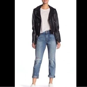 HUDSON Women’s Jessie Relaxed Cropped Boyfriend Jeans